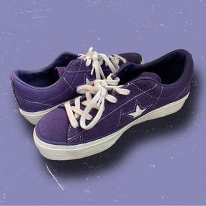 COPY - Purple Platform Converse